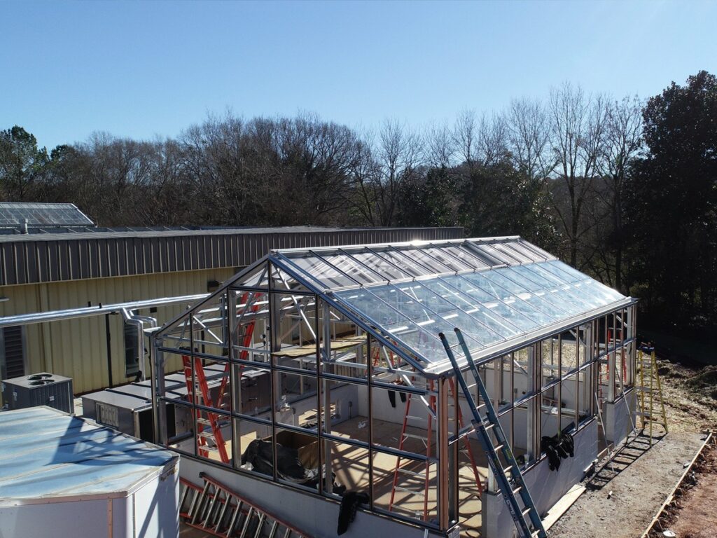 University of Georgia's Plant Growth Facilities first cool-season greenhouse